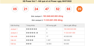 Kết Quả Xổ Số Mega Hôm Qua - Xem Lại Các Giải Thưởng